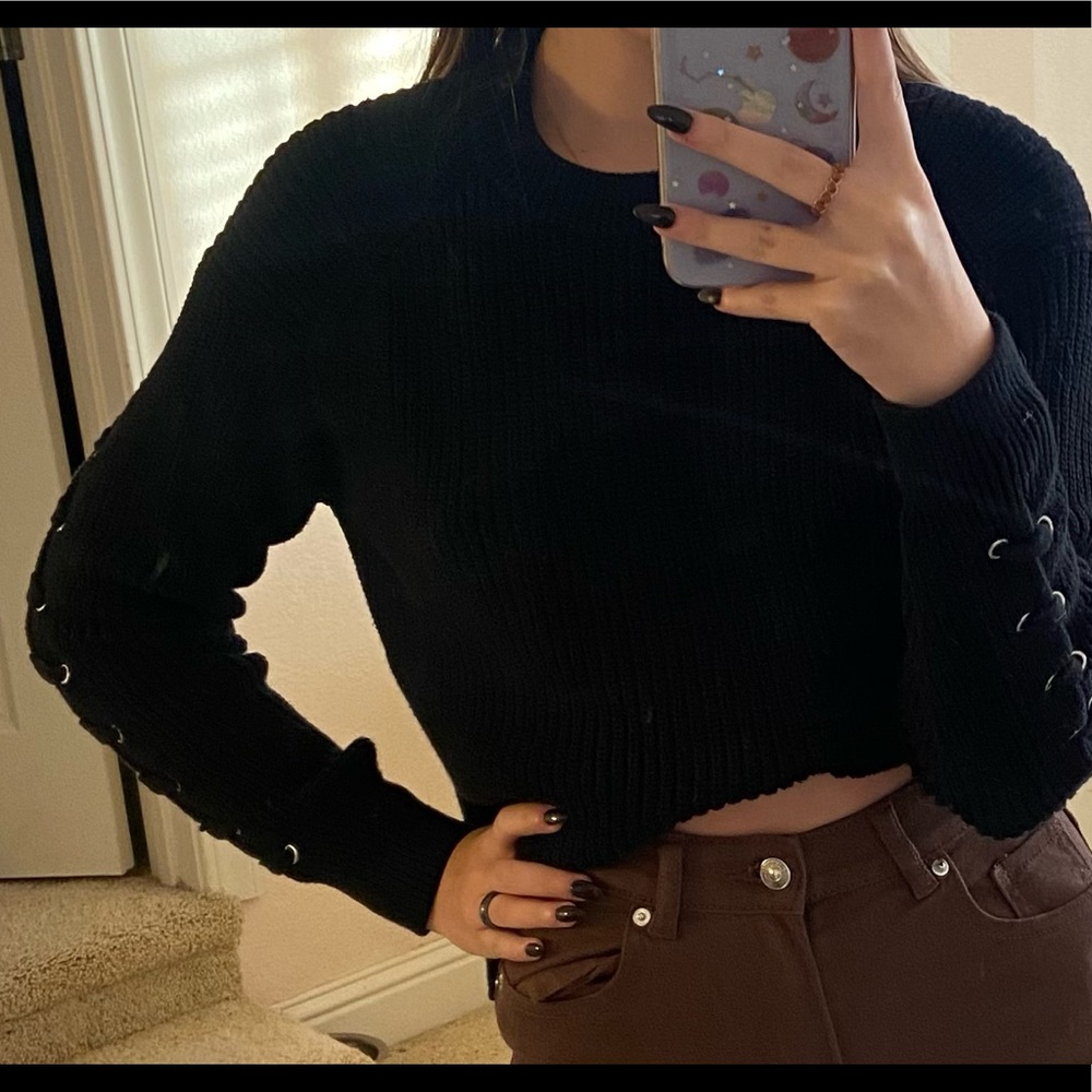 LA Hearts Black Sweater